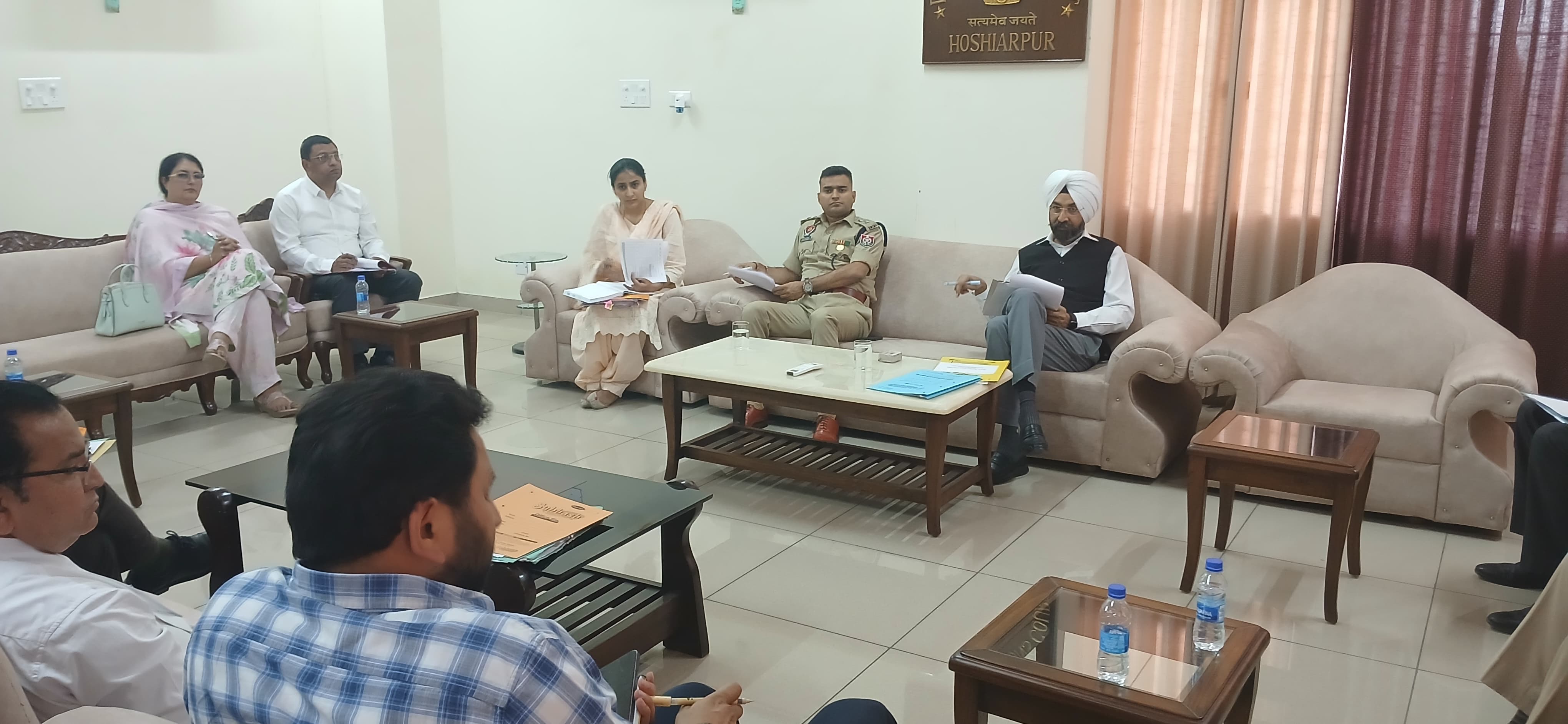 District level quarterly meeting held.